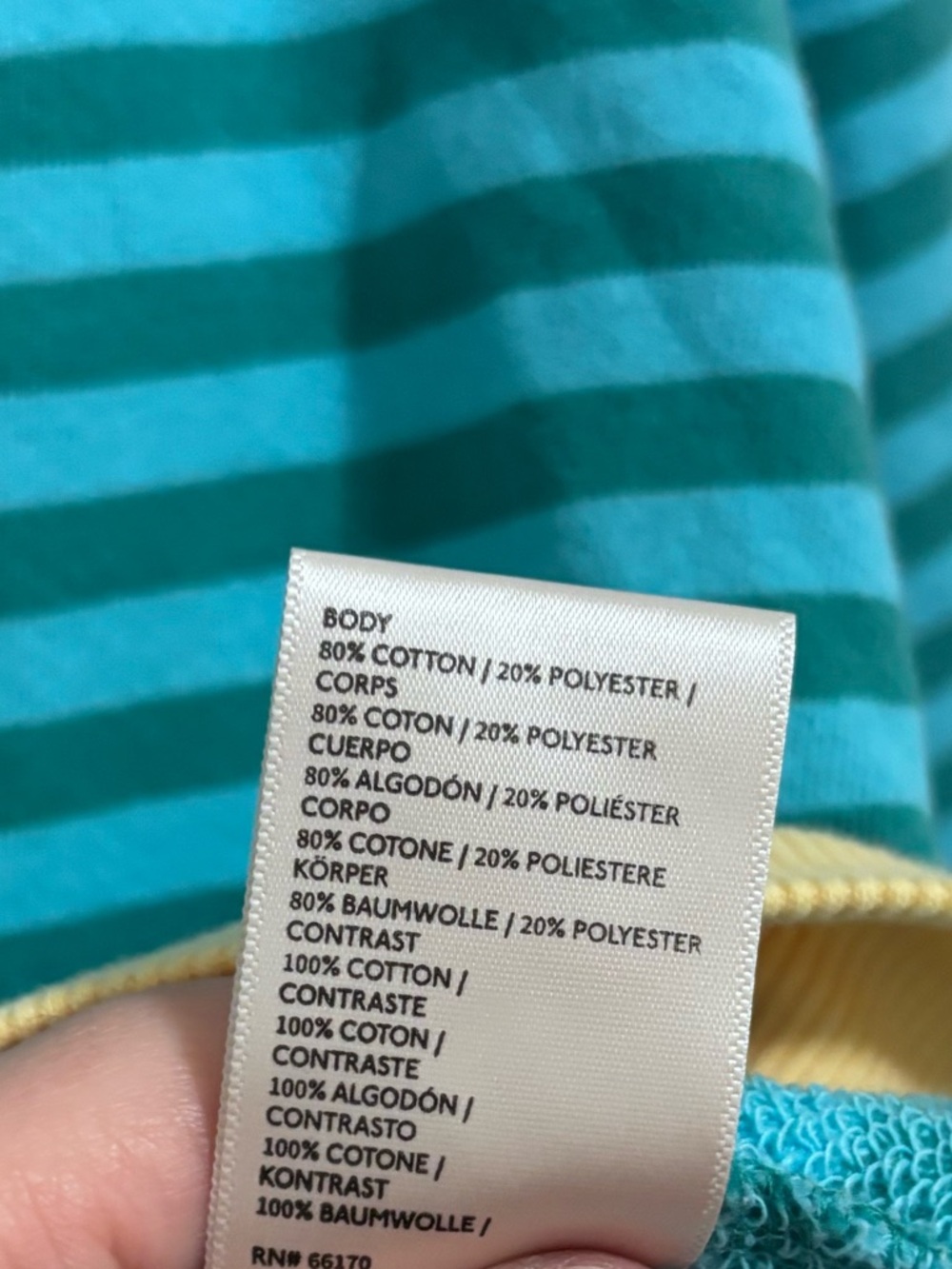 Free people classic striped oversized crewneck - Picture 4 of 6